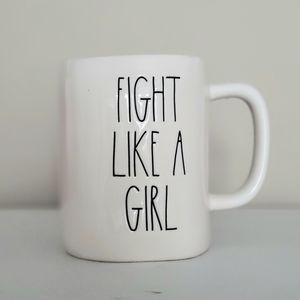 NWT Rae Dunn Fight Like a Girl Mug
